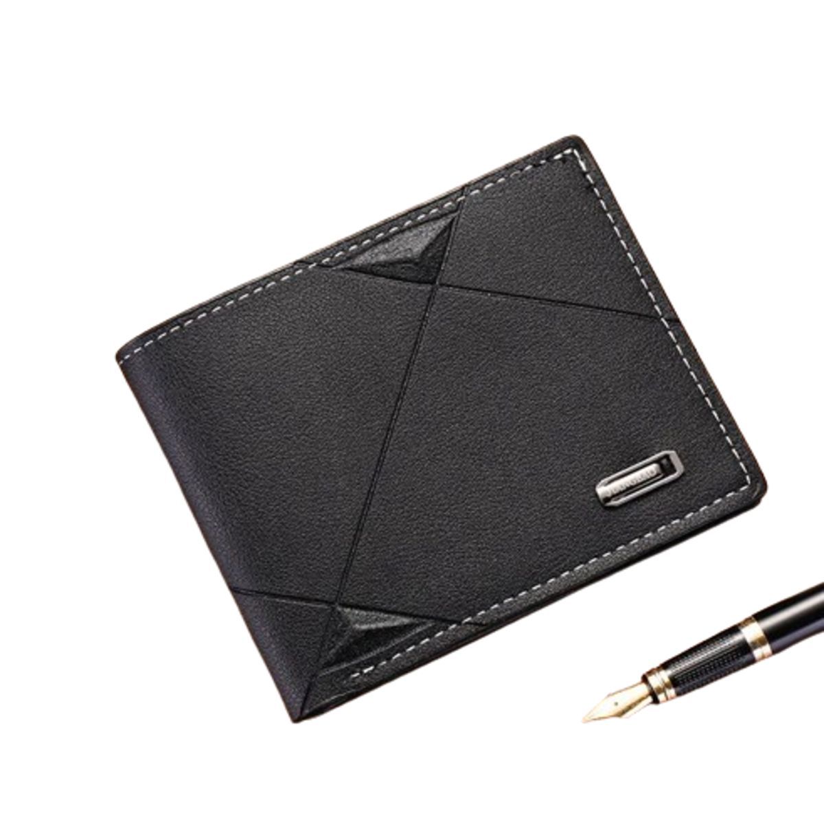 GENERICO - Billetera Cartera Multitarjeta Para Hombre De Moda Suave
