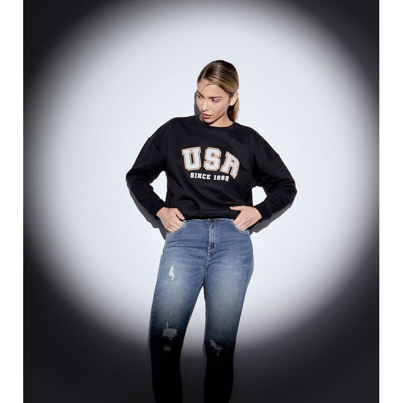 Para Mujer Buzos Oversize Estampados Buzo Para Mujer Oversize