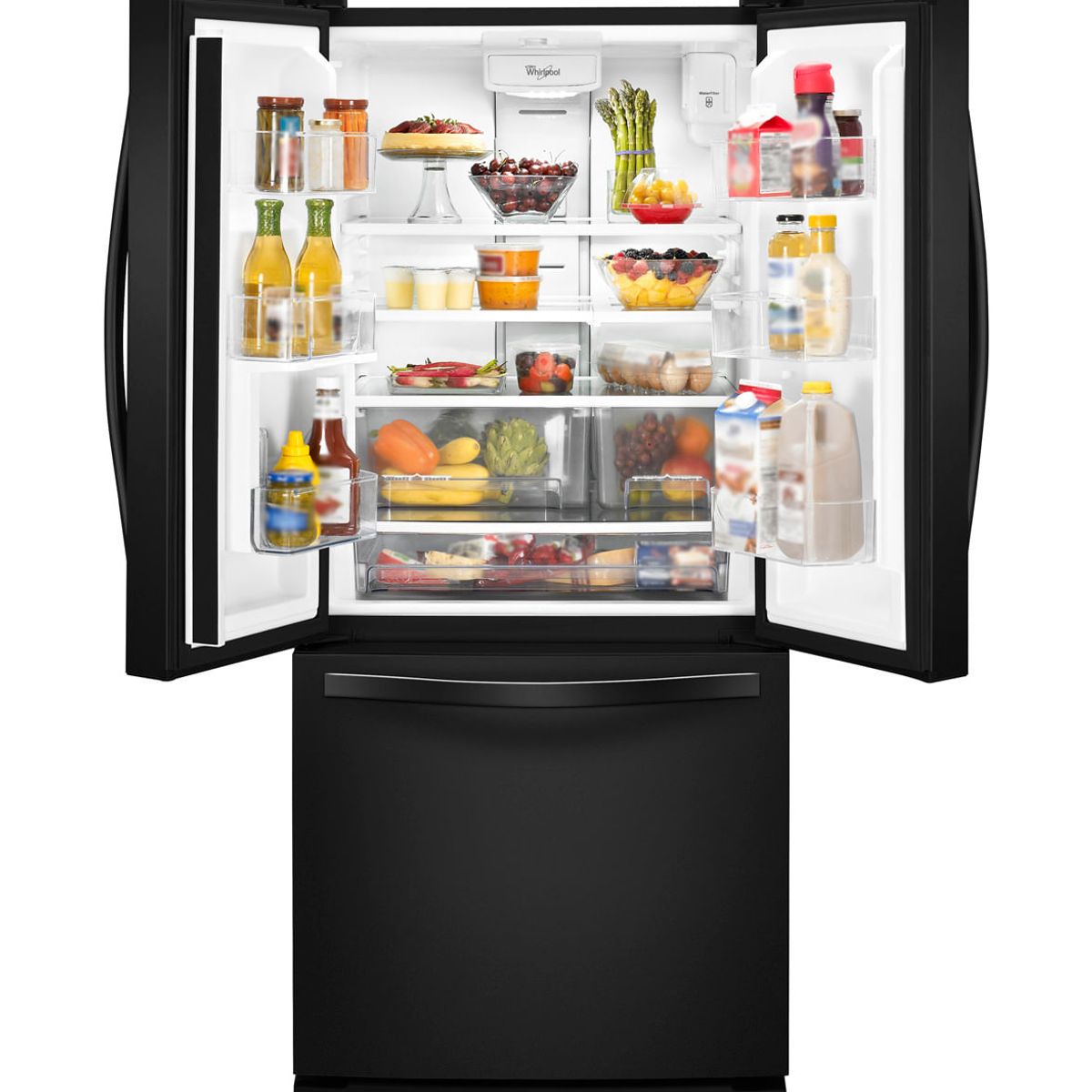 WHIRLPOOL - Nevera Whirlpool FrenchDoor 549L Negro