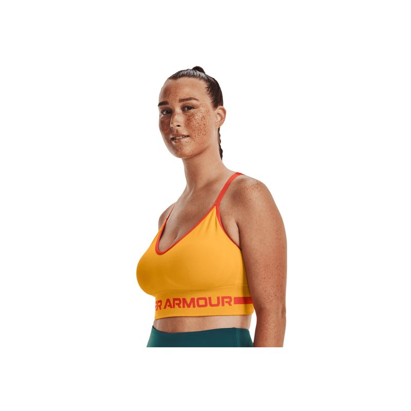 UNDER ARMOUR - Sujetador Mujer Under Armour SEAMLESS LOW LNG BRA Amarillo UNDER ARMOUR