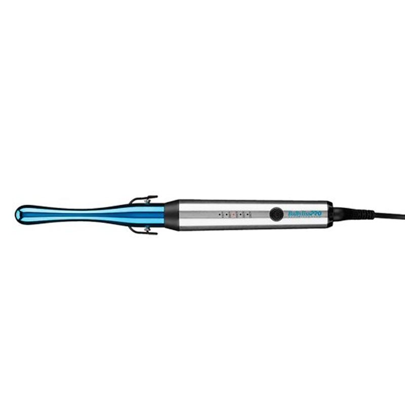 BABYLISS - Pinza Rizadora Babyliss  Nano Titanium Conica Inversa Azul