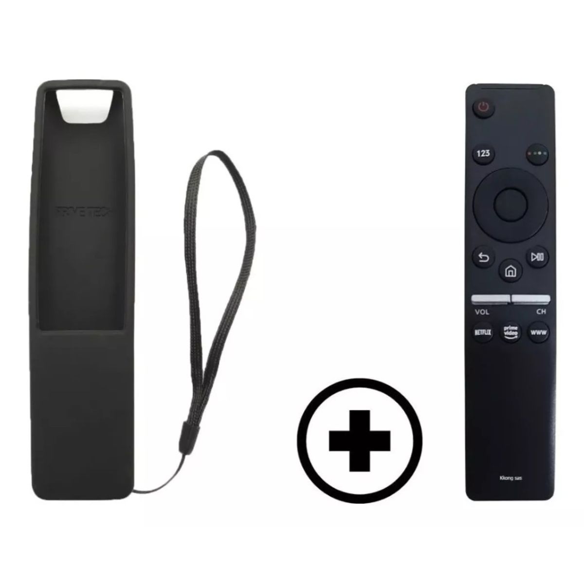 GENERICO - Combo Funda Y Control Compatible Con Samsung Tecla Netflix