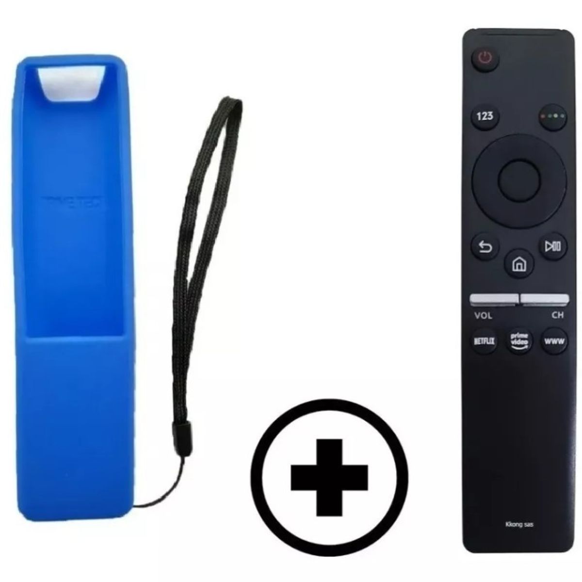 GENERICO - Combo Funda Y Control Compatible Con Samsung Tecla Netflix