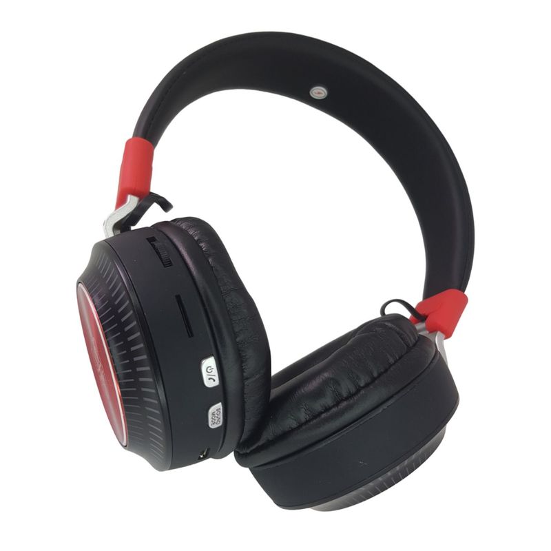 GENERICO - Audifonos Inalambricos Gamer Rgb Bluetooth Kr-gm034 ROJO