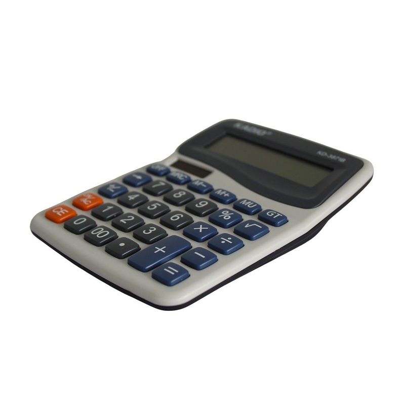 GENERICO - Calculadora De Escritorio 12 Dígitos Raíz Cuadrada