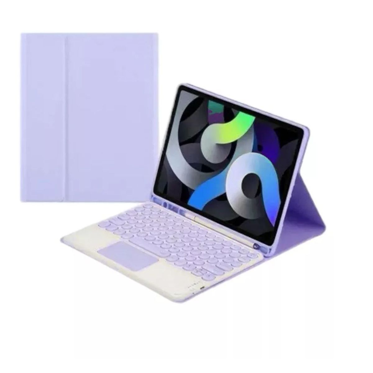 GENERICO - Forro Estuche teclado bluetooth + trackpad Para Samsung Tab A9 Plus