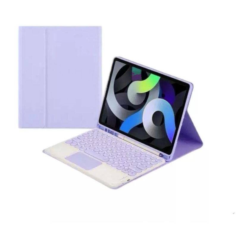 GENERICO - Forro Estuche teclado bluetooth + trackpad Para Samsung Tab A9 Plus