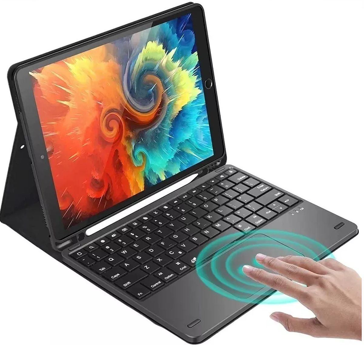 GENERICO - Forro Estuche teclado bluetooth + trackpad Para Samsung Tab A9 Plus