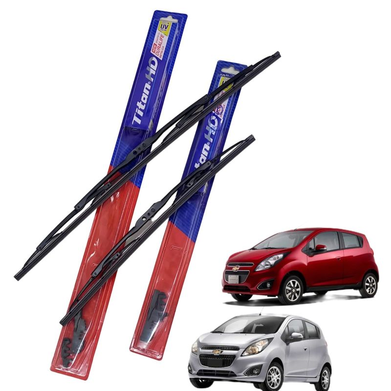 TITAN - Kit Plumillas Titan Aqua Para Chevrolet Spark GT- Beat