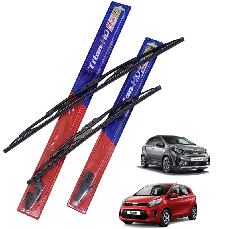 TITAN - Kit Plumillas Titan HD Para Kia Picanto 2018-2024
