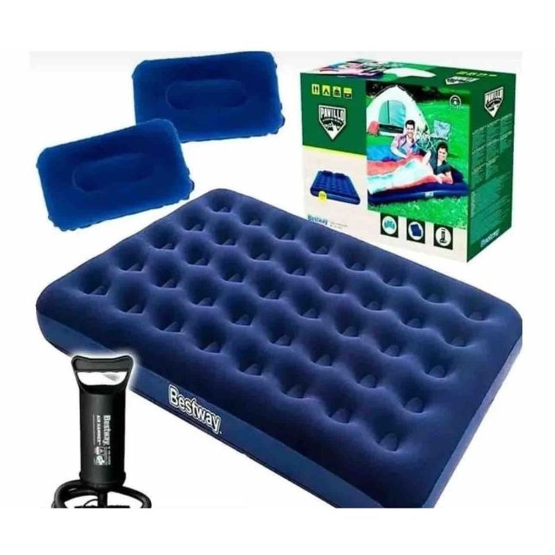 GENERICO - Colchon inflable practico manual