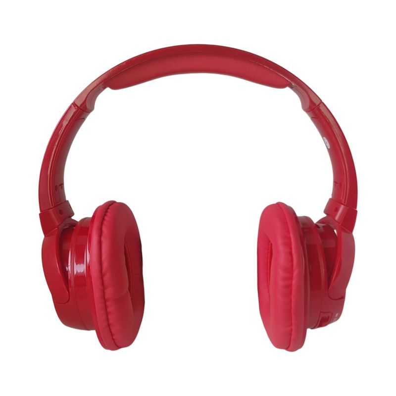 GENERICO - Audifonos Inalambricos Gamer Bluetooth Y Microfono Gm-022 ROJO