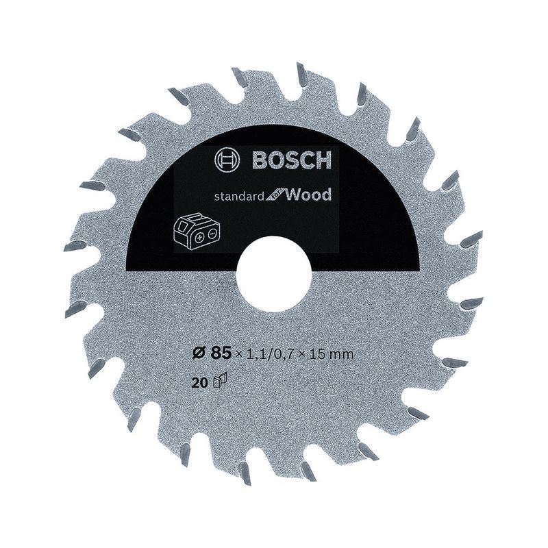 BOSCH - DISCO SIERRA PARA MADERA 80MM X 20DT STANDARD