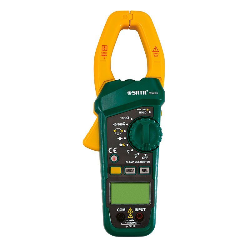 SATA - PINZA VOLTIAMPERIMETRICA DIG.(DC-nf)DC4V-1000V AC4