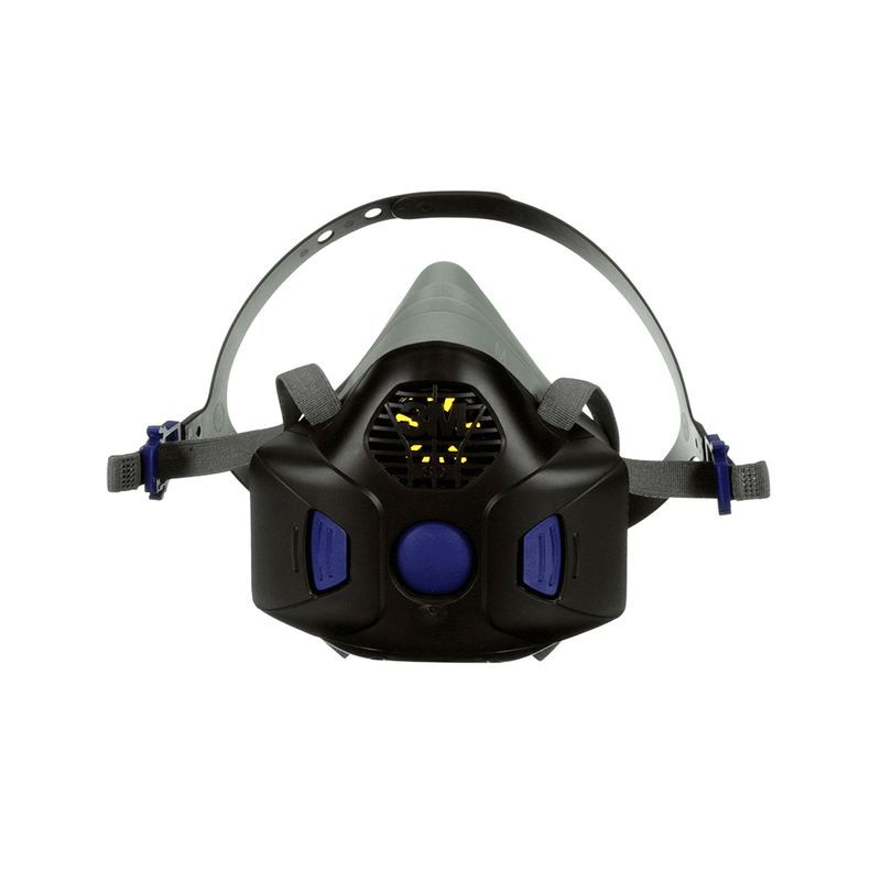 3M - RESPIRADOR MEDIA CARA SECURE CLICK T-M HF-802SD