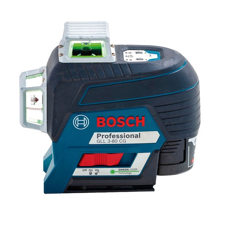 BOSCH - NIVEL LASER LINEAL 80MT GLL 3-80CG  GREEN LASER
