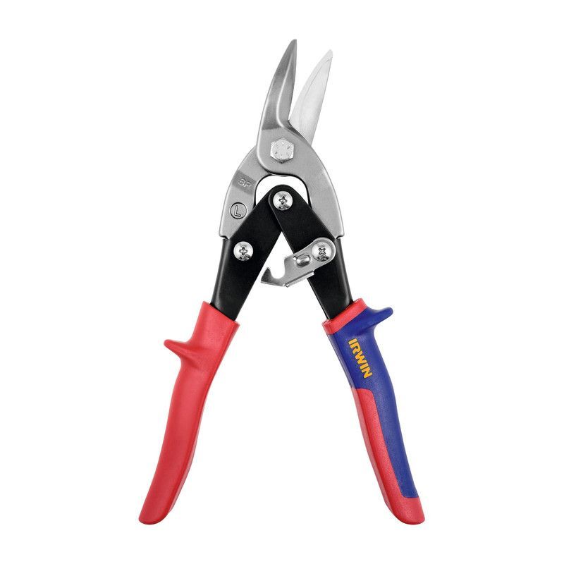 IRWIN - TIJERA PARA LAMINA TIPO AVIACION IZQUIERDA DE 10"