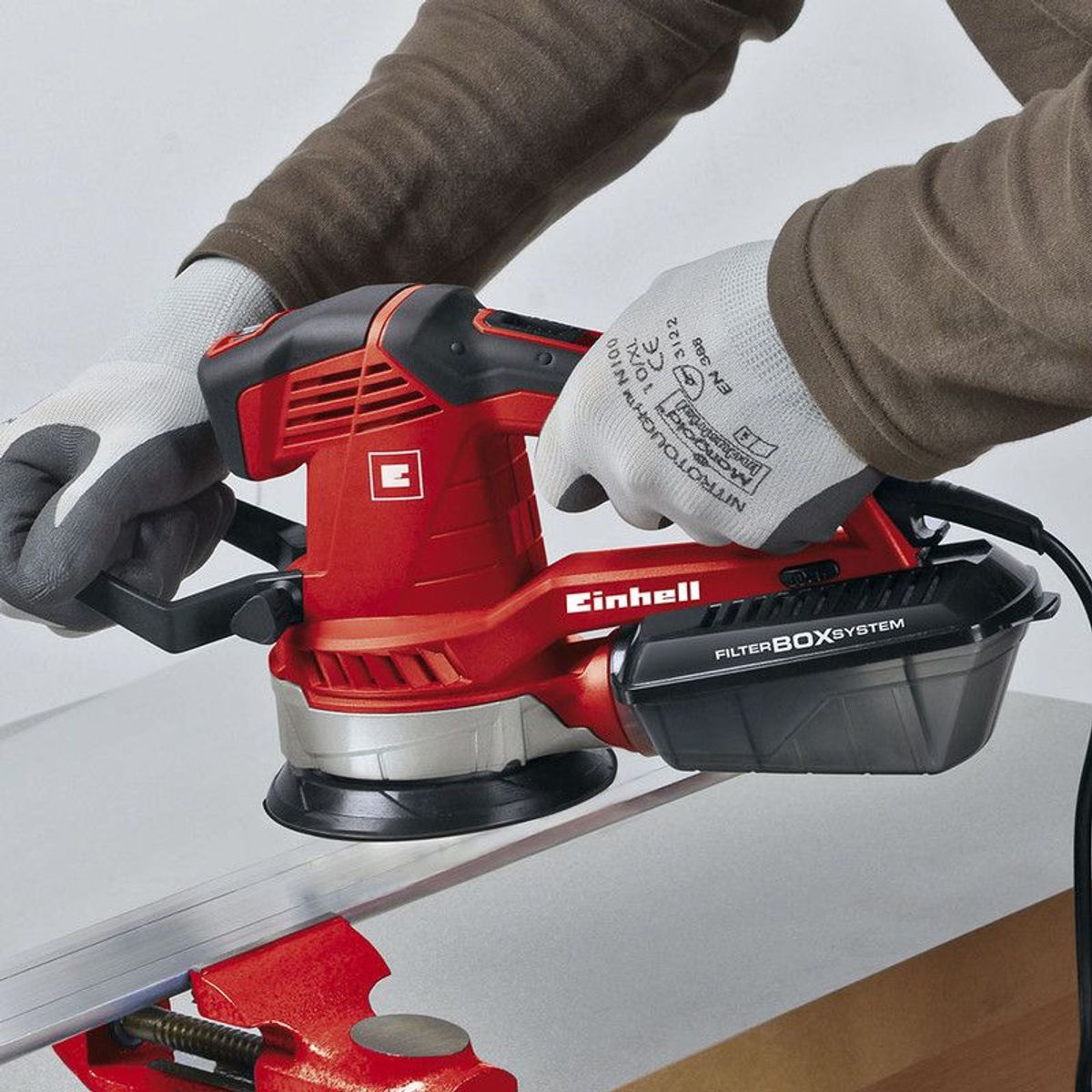 EINHELL - LIJADORA ROTOORBITAL 720W 5" 12000-24000RPM