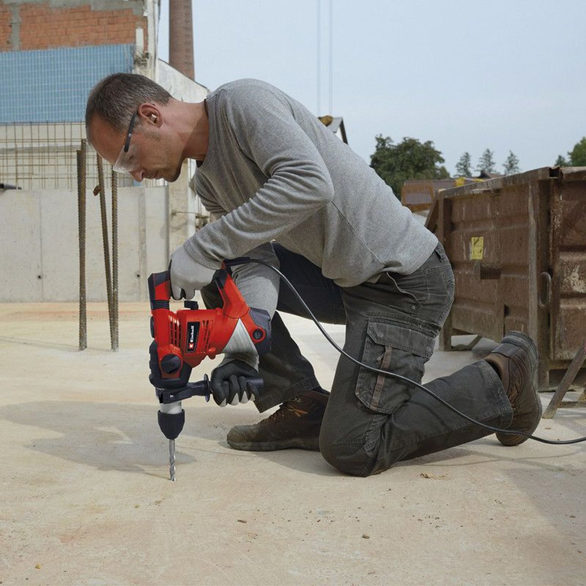 EINHELL - ROTOMARTILLO SDS PLUS DE 1" 3J 800 WATTS