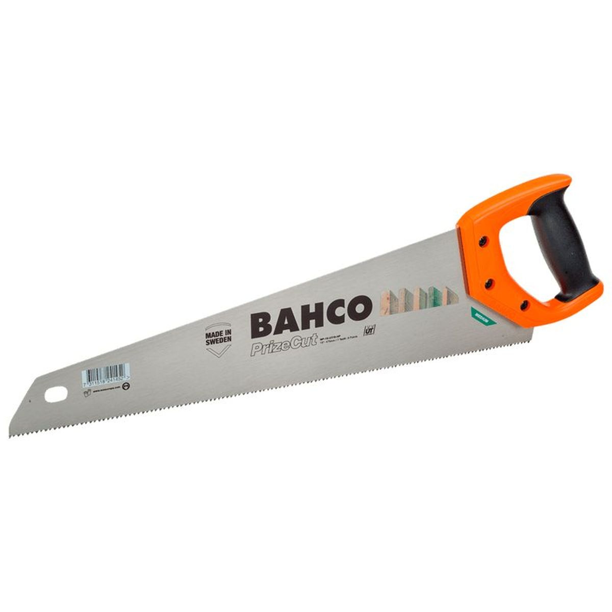 BAHCO - SERRUCHO DE 22  MANGO PLASTICO DIENTE ENDURECIDO