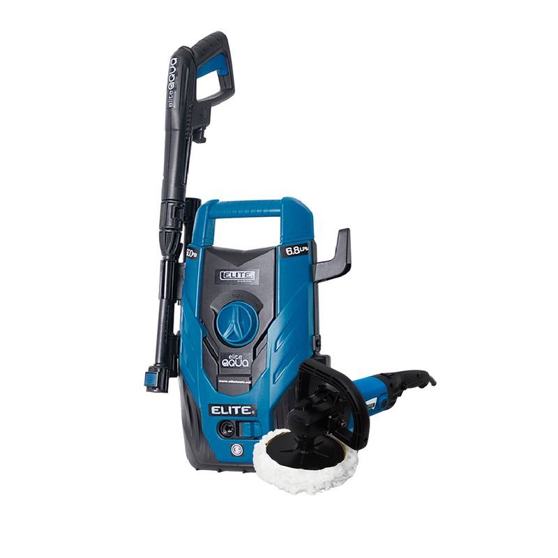 ELITE - HIDROLAVADORA 1600PSI+POLICHADORA 7" 1400W
