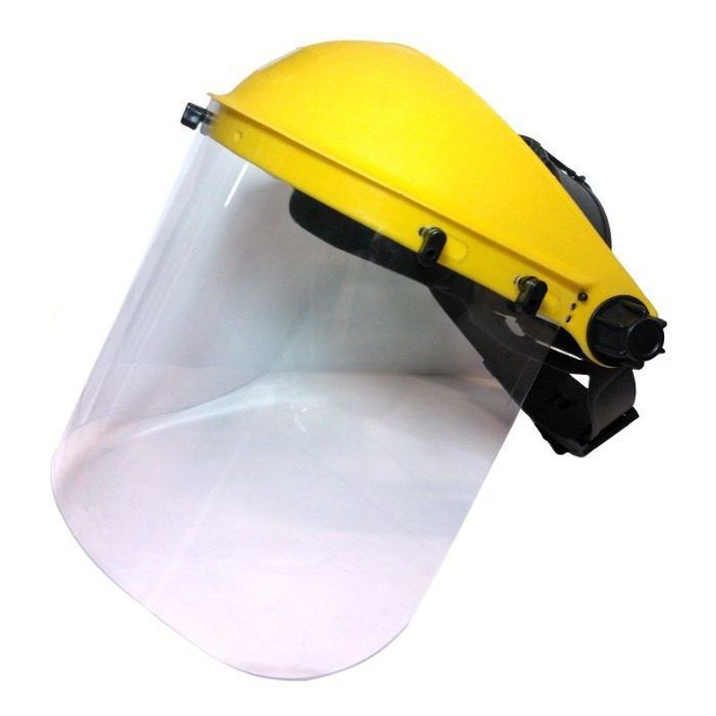STEELPRO - CARETA ESMERILAR POLIETILENO VISOR POLICARBONA S/R