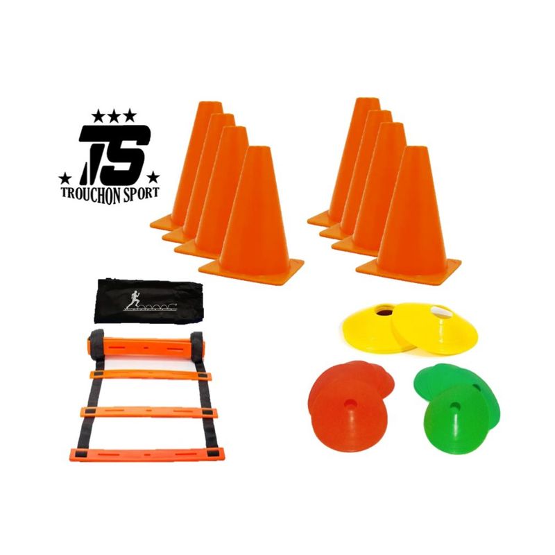 GENERICO - Escalera Coordinación + Deportivo + Platillos + Conos Sports