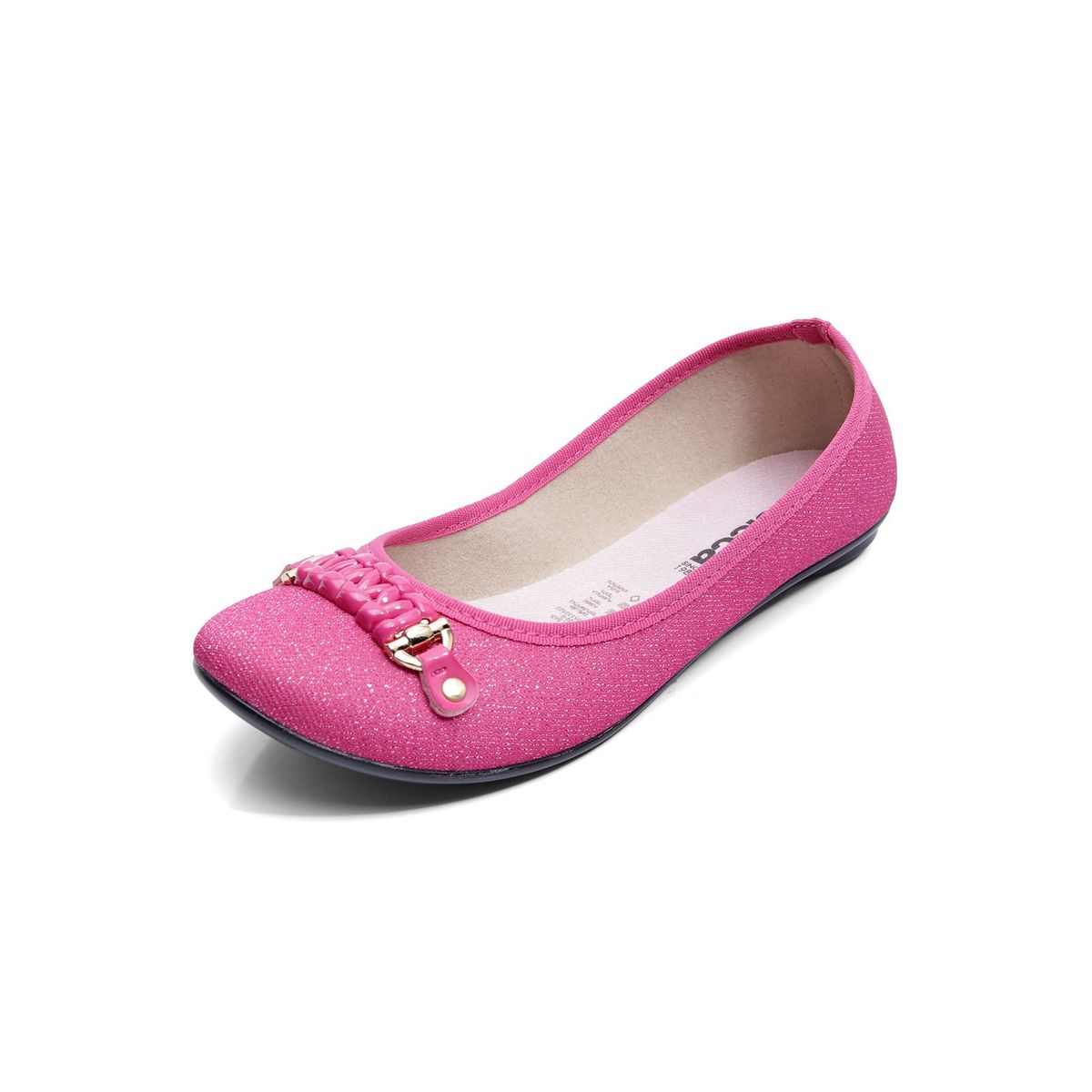 MOLECA - Baleta Magenta- Plata moleca