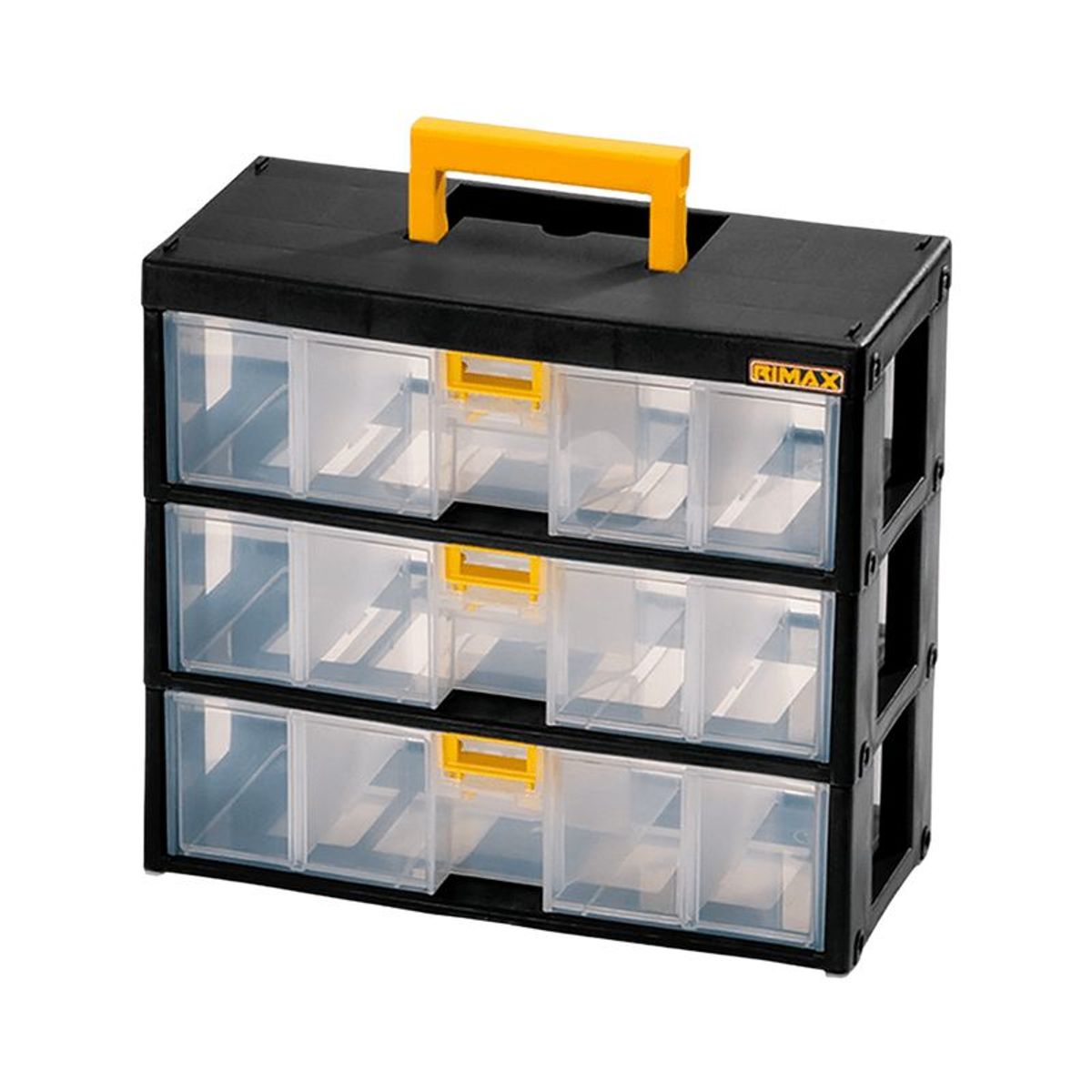 RIMAX - ORGANIZADOR MODUÑAR GAVETAS 3X80 AZUL PETROLEO