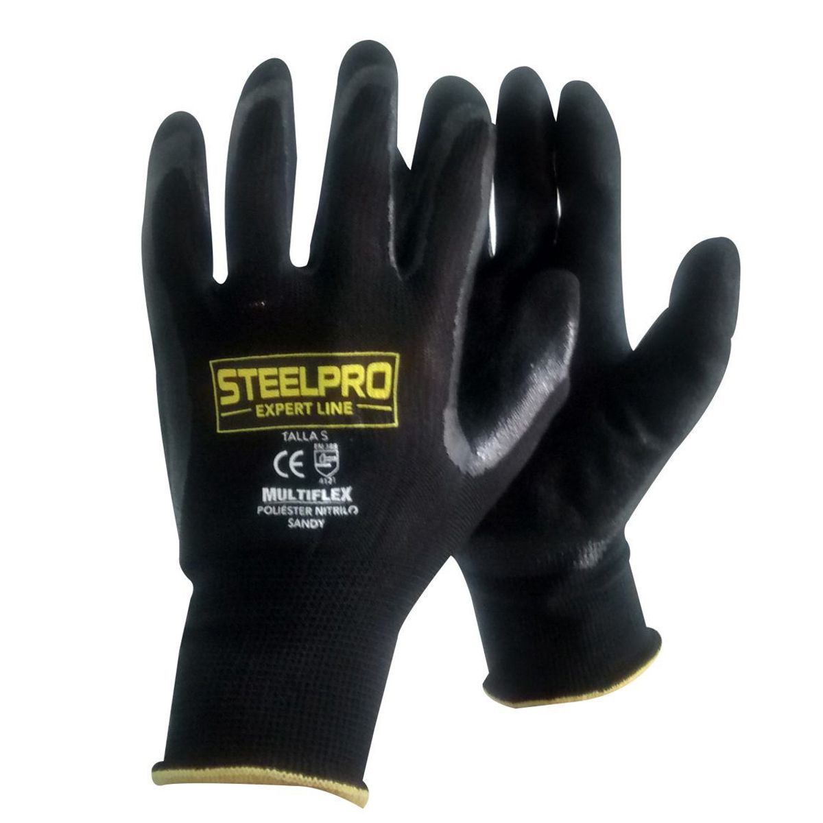 STEELPRO - GUANTE MULTIFLEX POLIESTER NITRILO T-L