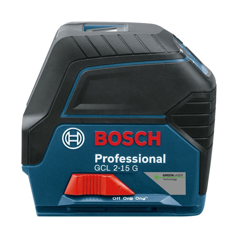 BOSCH - NIVEL LASER LINEAL 15MT GCL 2-15 G  GREEN LASER