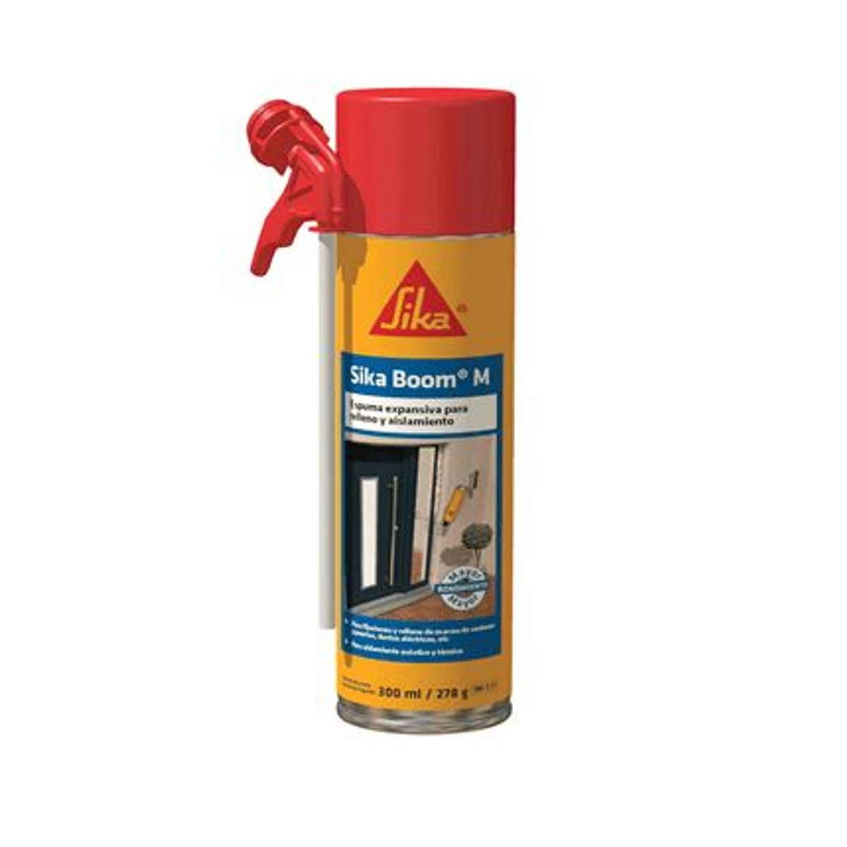 SIKA - SIKABOOM M 300ML ESPUMA EXPANSIVA DE POLIURETANO