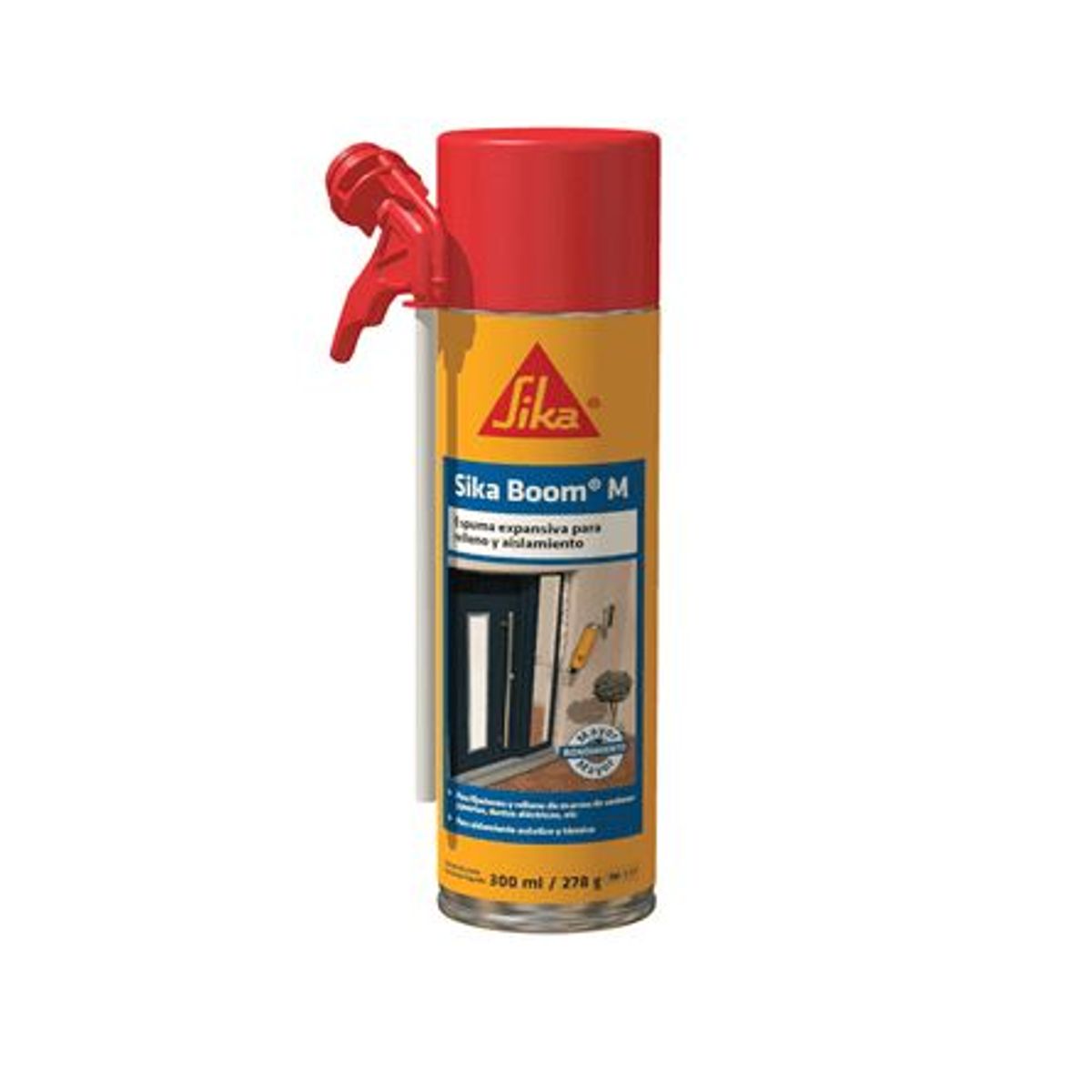 SIKA - SIKABOOM M 300ML ESPUMA EXPANSIVA DE POLIURETANO