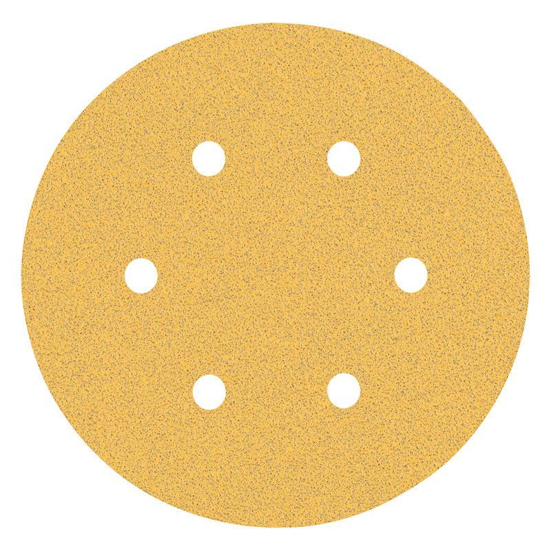 BOSCH - DISCO LIJA C470 6" G80 5PZS MADERA/PINTUÑA EXPERT