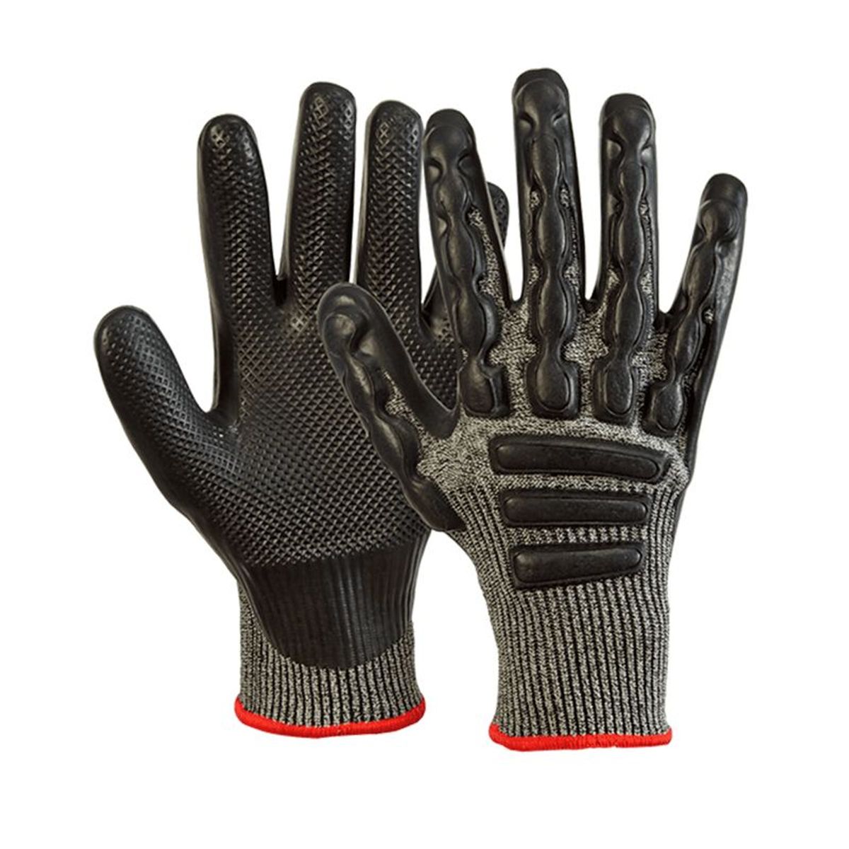 STEELPRO - GUANTE IMPACT PALMA LATEX CUT-5 T-S