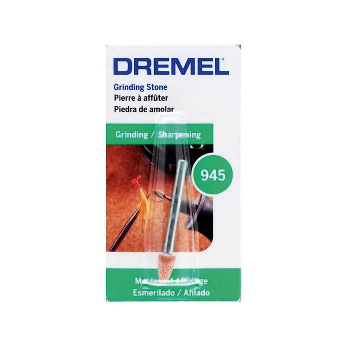 DREMEL - PUNTA OXIDO ALUMINIO  3/16  FORMA GOTA