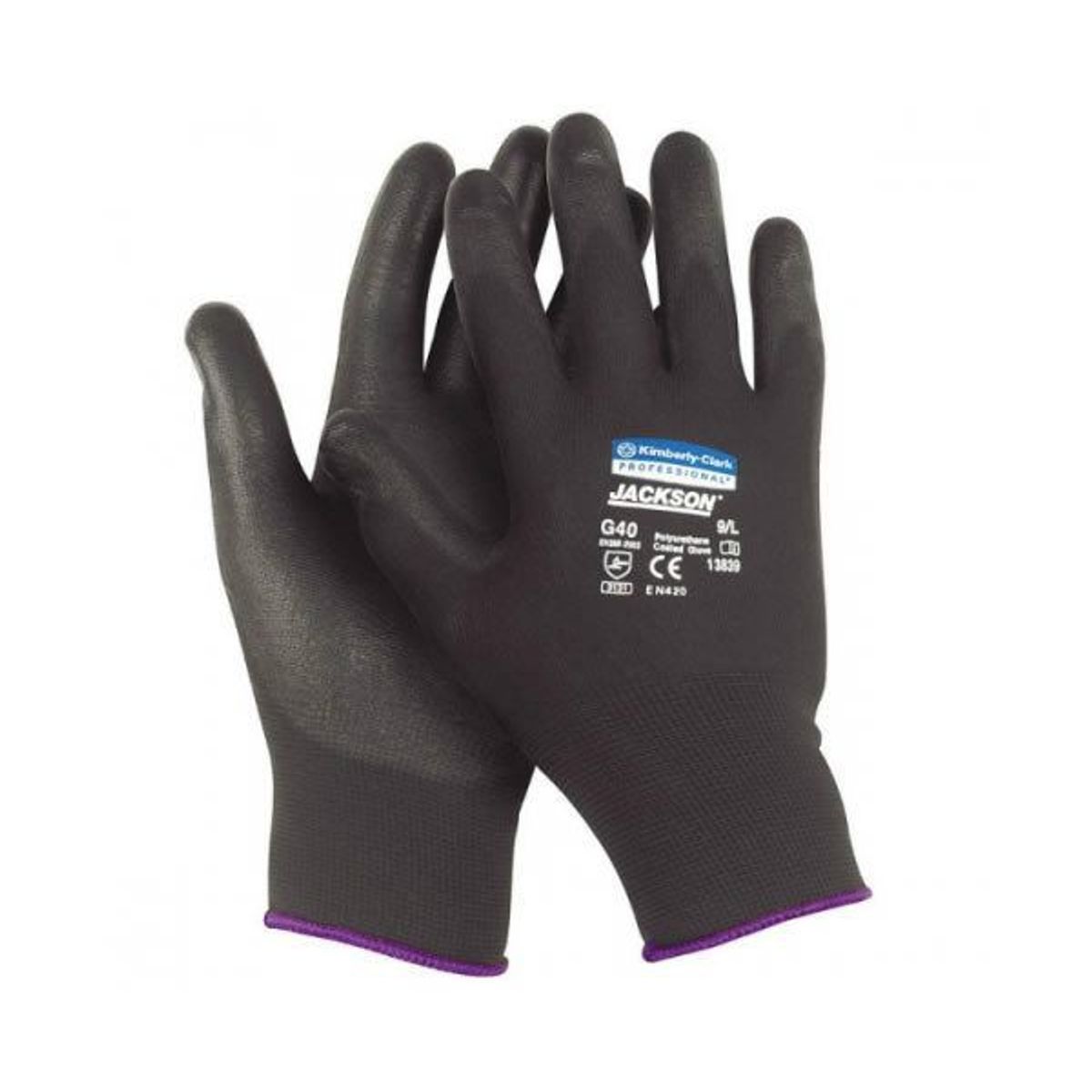 KLEENGUARD - GUANTE G40 POLIURETANO T-7 P/RASGADURAS ABRASION