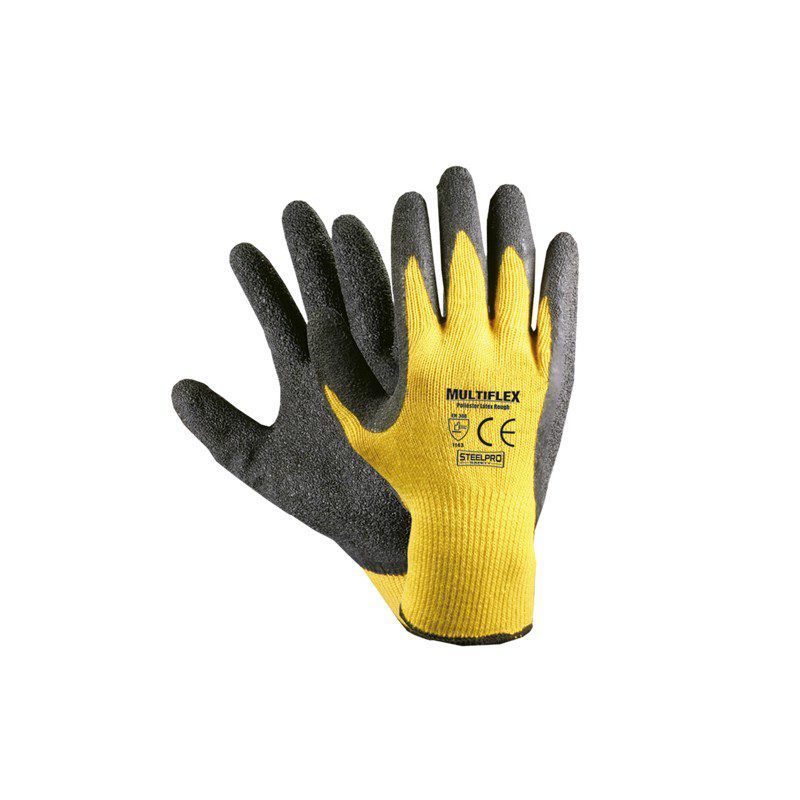 STEELPRO - GUANTE MULTIFLEX LATEX AMARILLO T-M STEELPRO