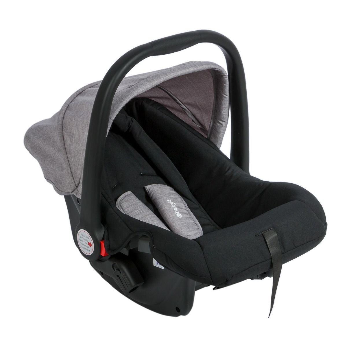 EBABY - Coche Maleta + Portabebé HAPPY TRAVEL EB198 - GRIS