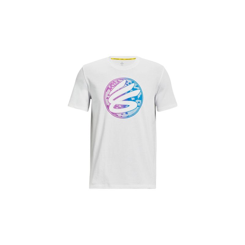 UNDER ARMOUR - Camiseta Hombre Under Armour CURRY GRADIENT HVYWE Blanco UNDER ARMOUR