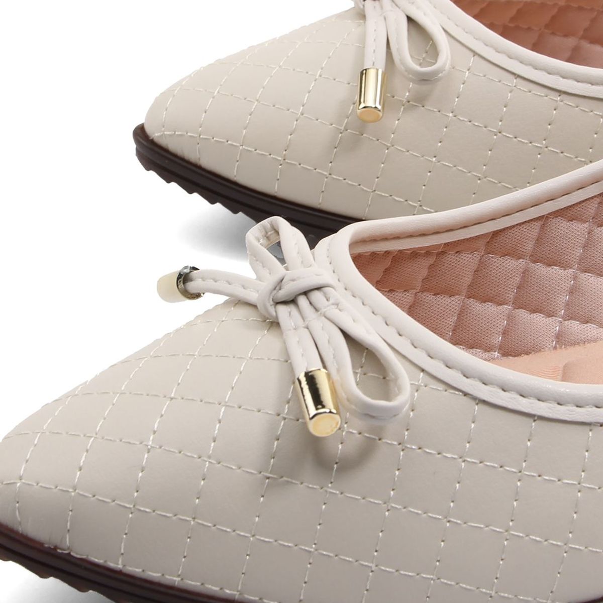 MOLECA - Baleta Blanco moleca