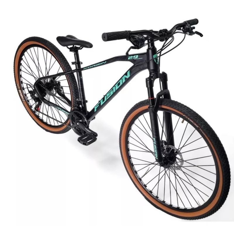 FUSION - Bicicleta Fusion Korbin Rin 29 Aluminio 24 Vel - Aguamarina