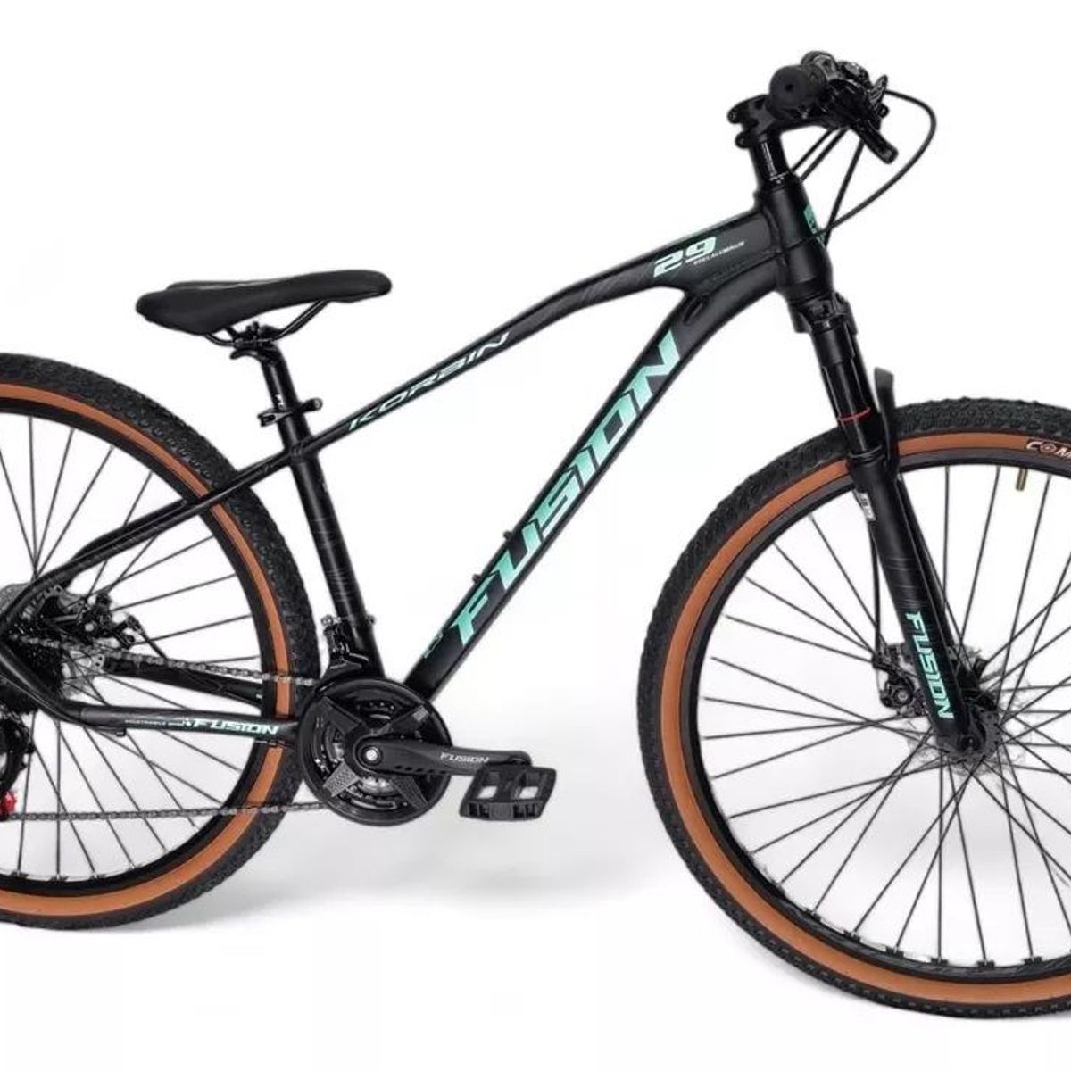 FUSION - Bicicleta Fusion Korbin Rin 29 Aluminio 24 Vel - Aguamarina