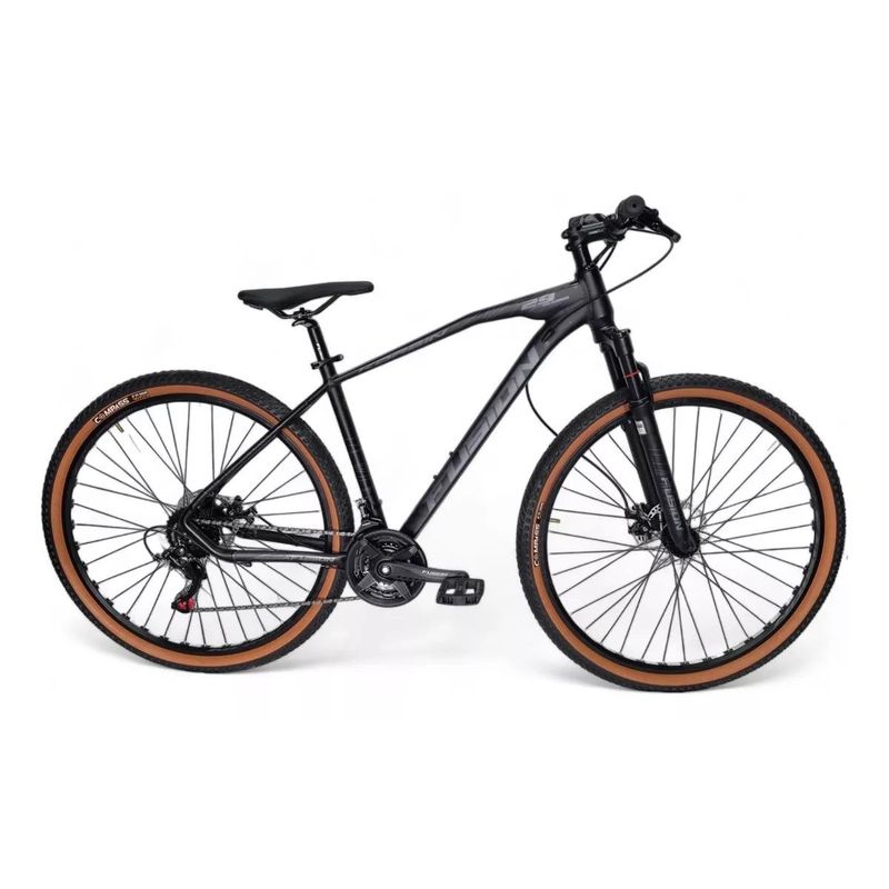 FUSION - Bicicleta Fusion Korbin Rin 29 Aluminio 24 Vel - Negro gris