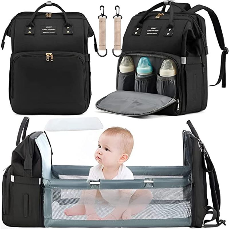 GENERICO - Pañalera Con Cambiador Para Bebe Multifuncional Impermeable
