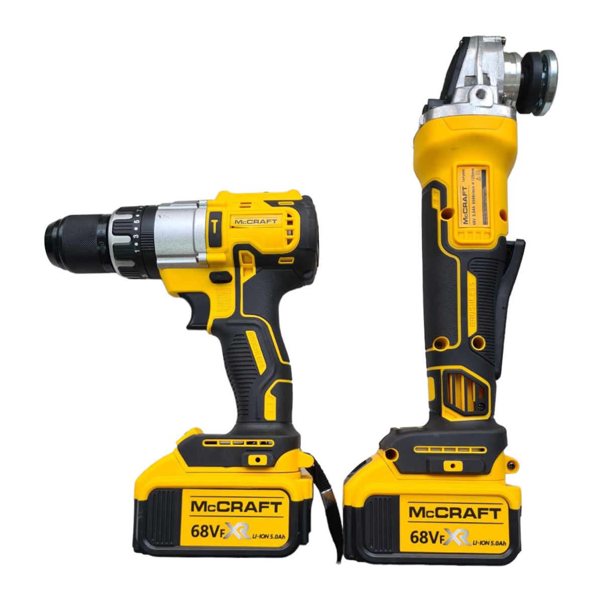 MCCRAFT - Combo Taladro Y Pulidora Inalámbrico Brushless Batería 5ah