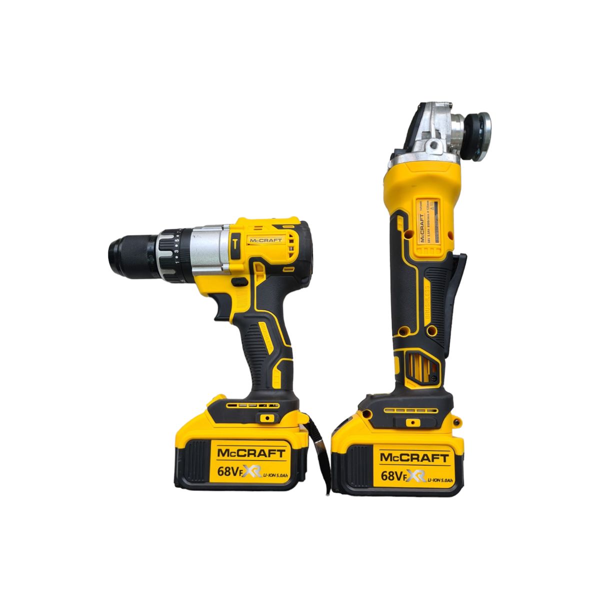 MCCRAFT - Combo Taladro Y Pulidora Inalámbrico Brushless Batería 5ah
