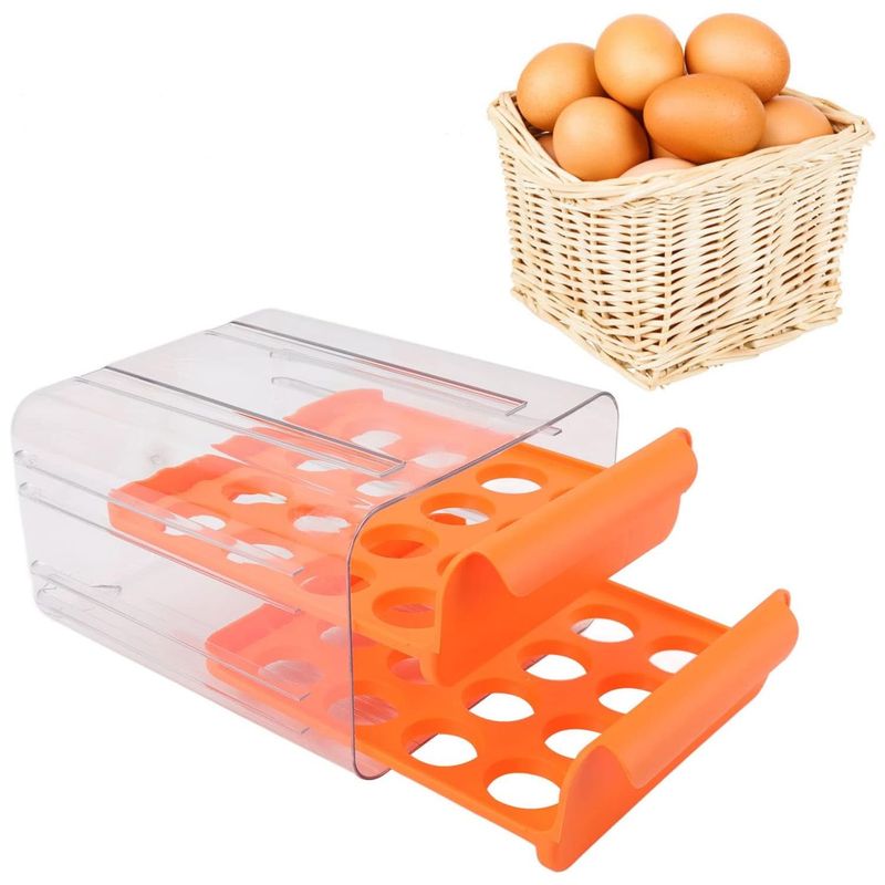ONE PIXEL - Organizador De Huevos Contenedor Almacenamiento Huevos