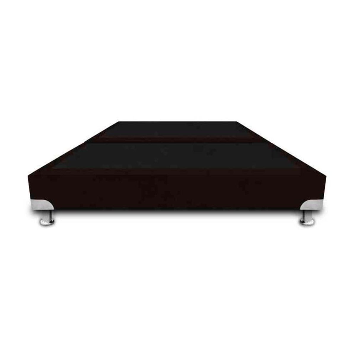 MAGIC CLASS - BASE CAMA BOSTON DE LUJO DIVIDIDA 140X190 ECOCUERO CAFÉ
