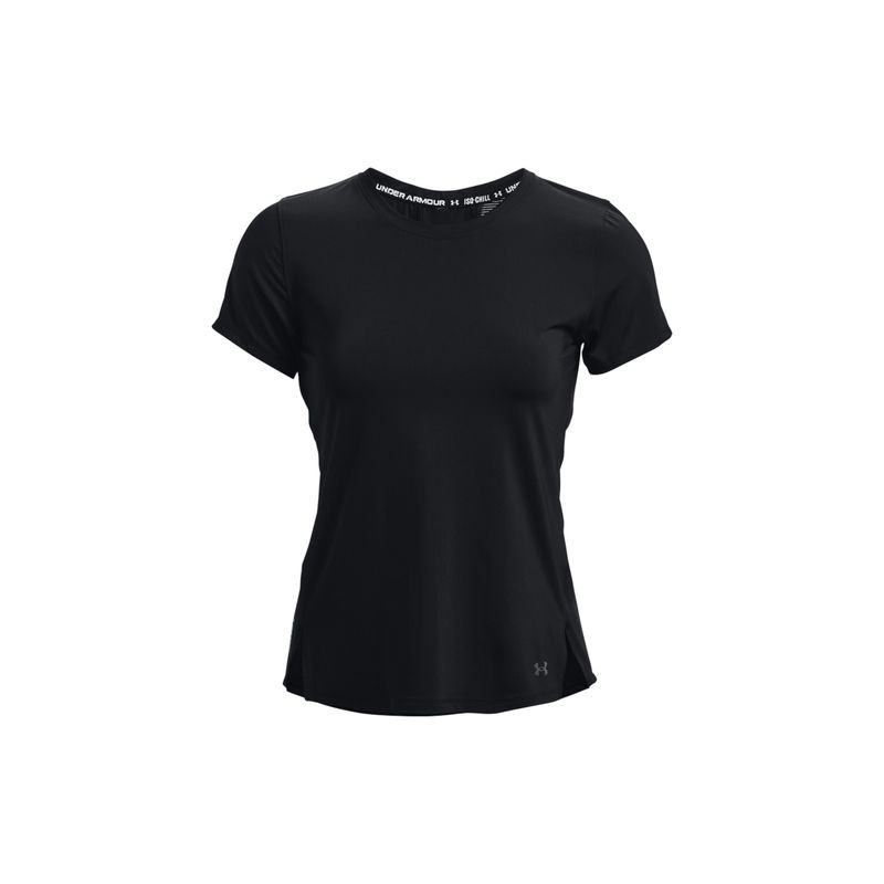 UNDER ARMOUR - Camiseta Mujer Under Armour ISOCHILL RUN LASE Negro UNDER ARMOUR.